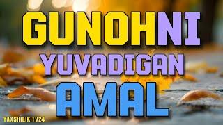 Abdulloh Domla | Gunohni yuvadigan yagona amal! #namoz #zikr #salovat #jannat #abdullohdomla #maruza