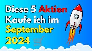 Diese Aktien kaufe ich im September 2024 // Wachstums-/Aktien mit extremer Rendite