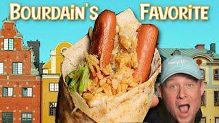 How To Make Sweden's Weirdest Street Food - Tunnbrodsrulle!
