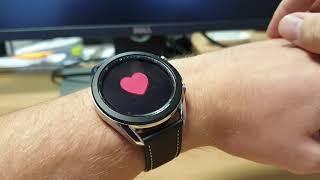 обзор часов Samsung galaxy watch 3, функции измерения кислорода, пульса, уровня стресса. Без ЭКГ