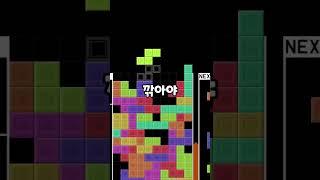 테트리스 뉴비 유저 특징!