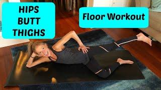 Floor Workout | Legs Lean Hips Butt Thighs Exercise | Lean Legs Routine