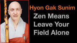 Zen Means Leave Your Field Alone! // Hyon Gak Sunim // #현각스님