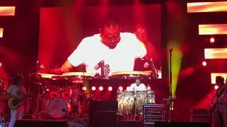 Carlos Santana Percussionist Paoli Mejias conga solo in Canada