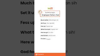 Daily Expressions #talkflow #bahasainggrisitumudah #english