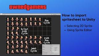 Importing Spritesheet/Tileset to Unity In Under 3 Minutes