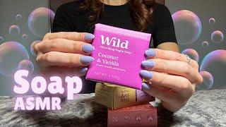 🫧 Relaxing Soap ASMR - Unboxing, Tapping, Scratching & Suds (No Talking)