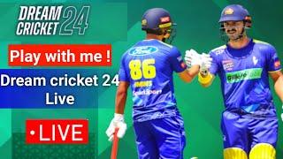 Dream Cricket 24 Live Champion arena Match with me | Multiplayer Live match in DC 24