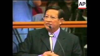 PHILIPPINES: PRESIDENT ESTRADA IMPEACHMENT TRIAL LATEST (2)