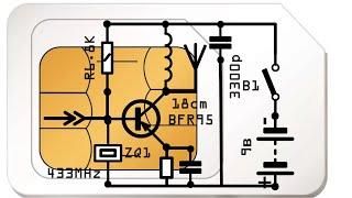 "РАДИОШАРМАНКА" - необыкновенная СХЕМА из обыкновенной СИМ карты Лайфхакеры в Шоке!