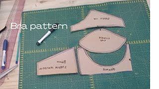 How to make a bra pattern at home