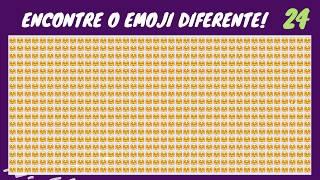 ENCONTRE O EMOJI DIFERENTE #7 IMPOSSÍVEL DIFICULDADE