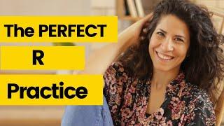 R in English - make it easy with this 10-min daily practice