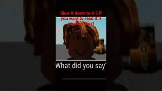 POV: someone records you saying Roblox is trash
