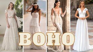 Boho wedding dresses 2024 | Wedding inspiration