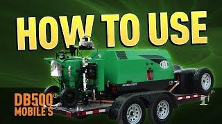 How To Use The DB500 Mobile S | Dustless Blasting Academy