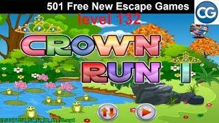 [Walkthrough] 501 Free New Escape Games level 132 - Crown run 1 - Complete Game