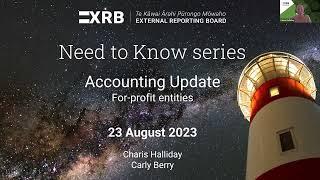 August 2023 - Accounting Standards Update (For-Profit)