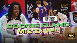 We mic'd up 5-star Arkansas commit Boogie Fland  | One of the best freshman guards in the country!