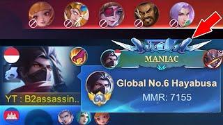 MANIACENEMY NOT BAN GLOBAL HAYABUSA what happen -Mobile Legends