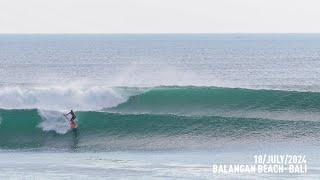 West Swell at Balangan Beach/Bali - RAWFILES - 18/JULY/2024 - 4K