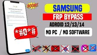 Finally New Method2024 || Samsung Frp Bypass Android 12/13 Without pc|Google Account Remove/*#0*#.