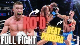 The Man Who TKO'd Alex Pereira In Kickboxing | Full Fight