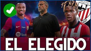  NICO SE QUEDA Y FLICK ELIGE A ANSU FATI POR DELANTE DE NICO WILLIAMS PARA EL FC BARCELONA