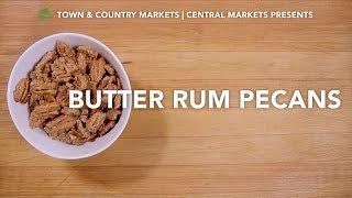 Butter Rum Pecans