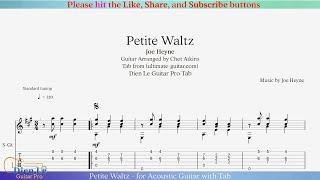 Petite Waltz - for Acoustic Guitar with Tab