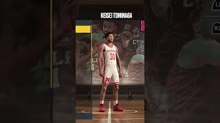 Keisei Tominaga Nebraska Husker NCAA College Basketball 2K23 #huskers #nebraska #keiseitominaga #gbr