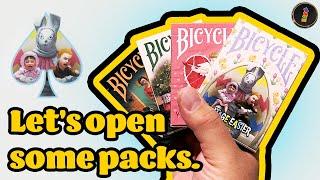 Classic Americana Bicycle Holiday Playing Cards! Any good though? Let's find out!