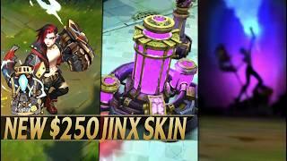 NEW ARAM MAP, $250 JINX SKIN, VI LEGENDARY, AMBESSA MODEL - League of Legends