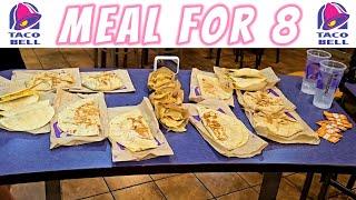 Taco Bell Duel Speed Challenge Meal for 8 with Eli Lessig