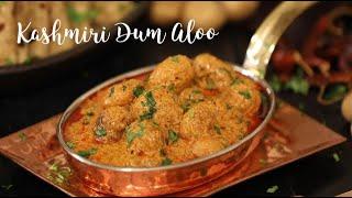 Kashmiri Dum Aloo | Potato Recipes | Aloo Recipes | Side dish for Chapthi