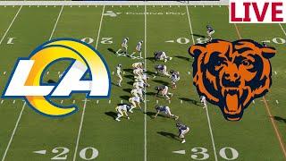  LIVE NFLLos Angeles Rams  VS Chicago Bears/ NFL Today /NFL SEASON /Madden NFL Gameplay