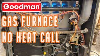 Goodman Gas Furnace No Heat Call