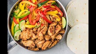 Chicken Fajitas (How to make easy chicken fajitas)