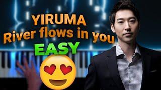 How to play Yiruma River Flows in You on piano easy