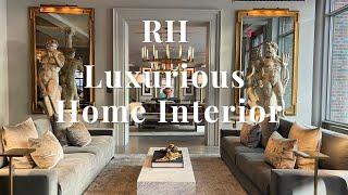 A Tour of Luxury House Furniture and Interior Design Store｜RH Rooftop Restaurant｜NYCvlog