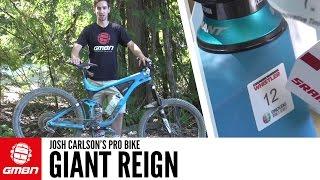 Josh Carlson's Giant Reign | GMBN Pro Bike