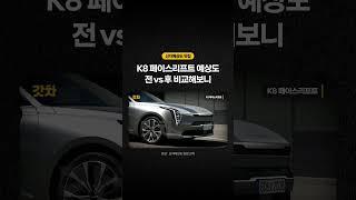 K8 페이스리프트 예상도 전 vs 후 비교해보니