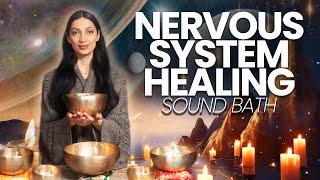 Parasympathetic Nervous System Healing Frequency Music - Sound Bath Meditation (10 Hours)