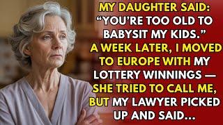 My Daughter Said I Was too Old To Help — So I Moved To Europe With My Lottery Winnings