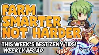 RAGNAROK M CLASSIC | Smart Farming: Weekly Recap & Zeny Efficiency Tips