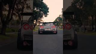 Nissan GTR pops #car #edit #viralvideo #bmw #porsche #honda
