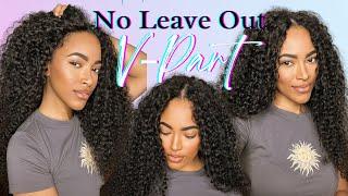 **FAST** No Leave Out V-Part Wig w/ UNice | Jasmine Defined