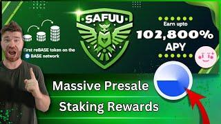 Safuu 2.0 Presale Launch | Staking APY 102,800%