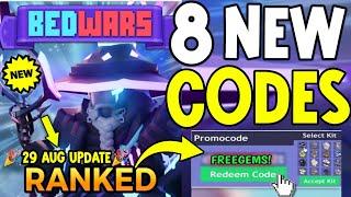 ️*NEW AUGUST!!️ ALL WORKING BEDWARS ROBLOX CODES 2024 - ROBLOX BEDWARS CODES