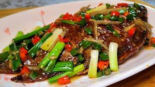 Easy Chinese food with fragrant tilapia, delicious, cook by yourself, affordable price #fish menu